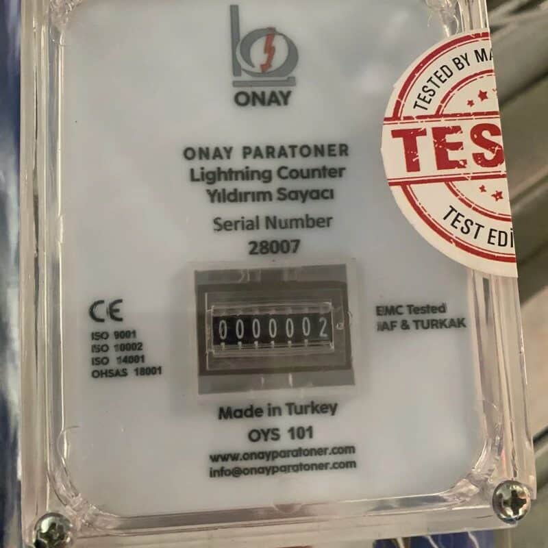 Bộ đếm sét Onay OYS-101, giá tốt