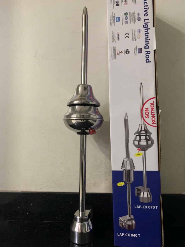 Kim thu sét Liva LAP-CX 070T – toàn cảnh sản phẩm, bán kính bảo vệ 73m, công nghệ ESE hiện đại