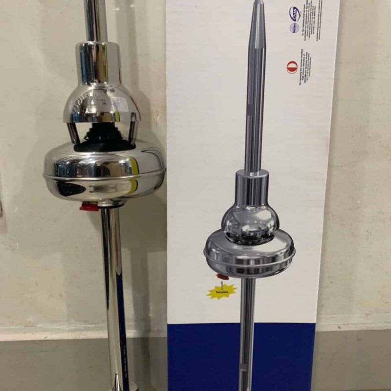 Kim thu sét Liva LAP-BX 125T – toàn cảnh, bán kính bảo vệ 84 mét, công nghệ ESE chống sét tiên tiến