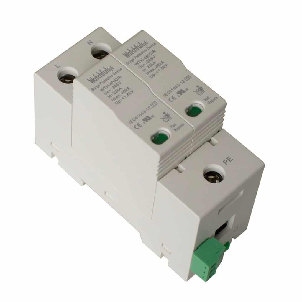 Cắt Sét 1 Pha Watchfuleye WTH-20/D/1P+NPE