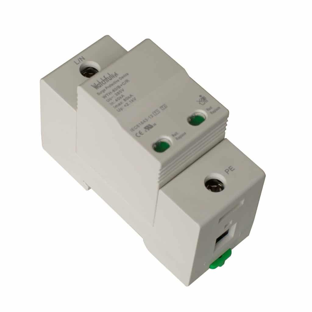 Chống sét lan truyền AC 1P 80kA, Watchfuleye WTH-80/B+C/1P