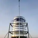 Trụ đỡ kim mạ kẽm, hệ thống chống sét ngoài trời, chống rỉ.