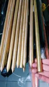 Cọc đồng thau Vinanco – độ bền cao, dẫn điện tốt
