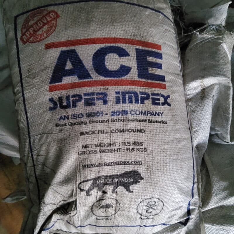 Hóa chất giảm điện trở ACE Ấn Độ, bột gem