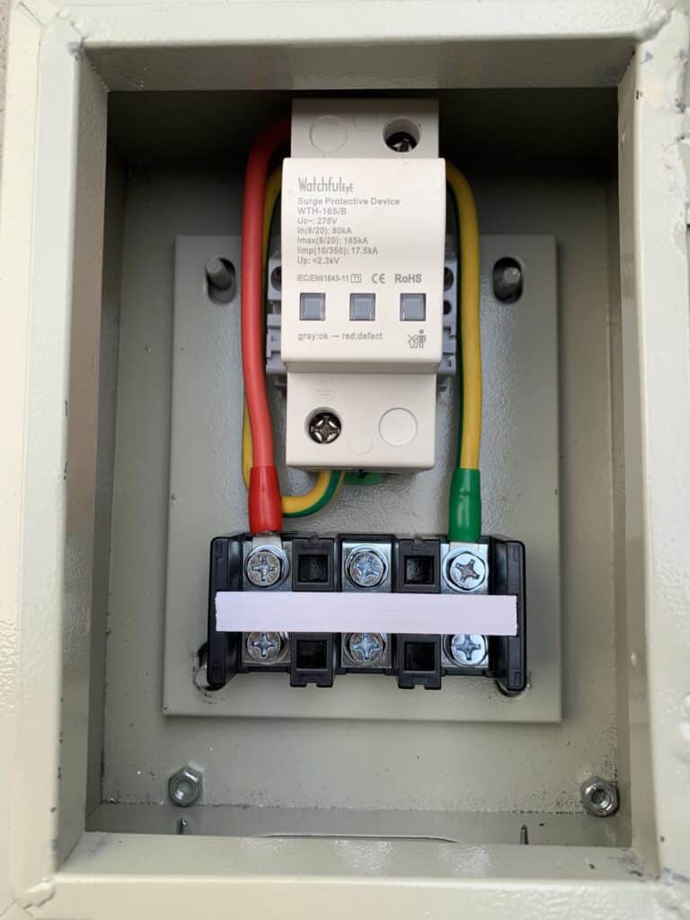 Cắt sét 1 pha ,dòng cắt 165kA