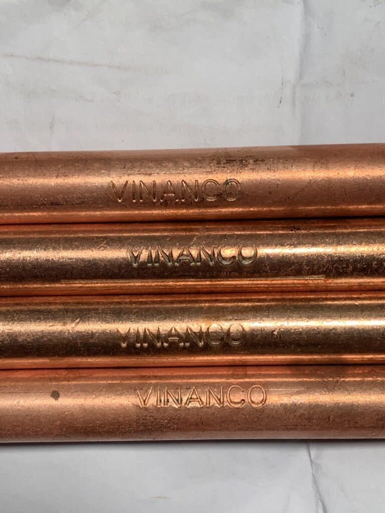 Cọc tiếp địa Vinanco – cọc đồng mạ đồng chất lượng cao dùng cho chống sét