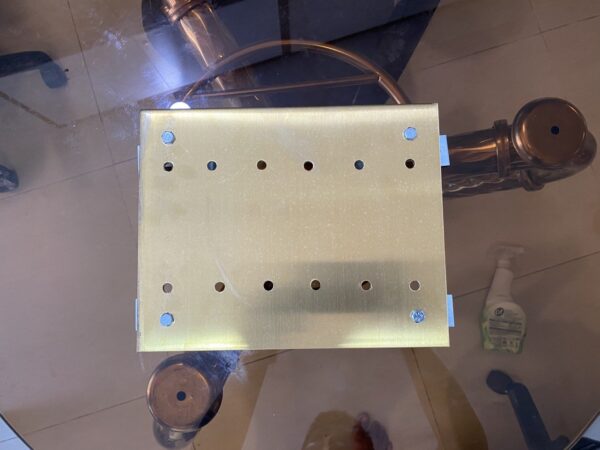 Bảng đồng thau tiếp địa 1 bảng đồng thau tiếp địa, đế, gối đở, ốc