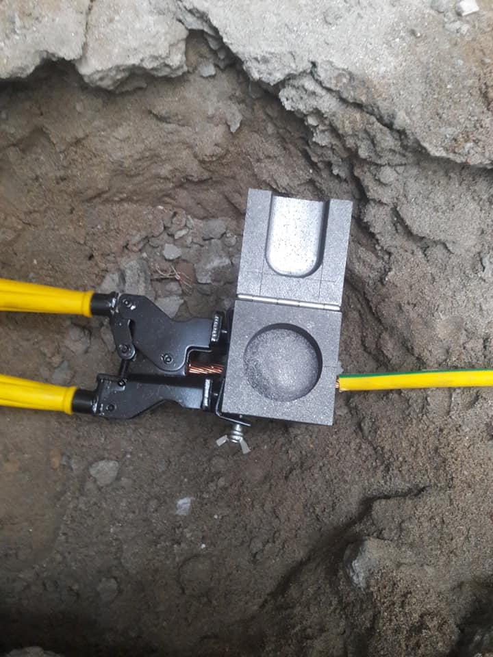 Hàn hóa nhiệt, Tay kẹp