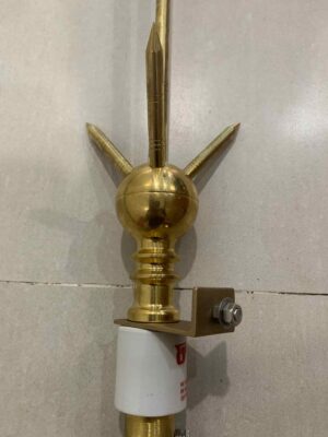 Cột Thu Lôi – Kim Thu Sét Cổ Điển 3 Kim thu sét cổ điển Tahyang dùng trong hệ thống chống sét