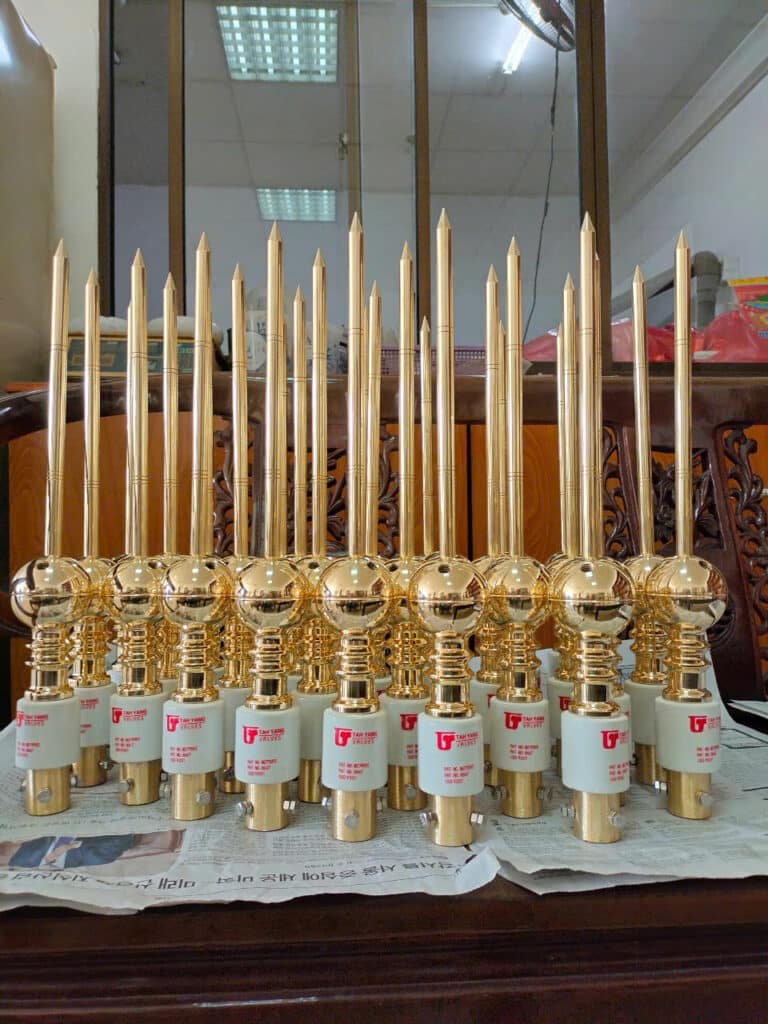 Báo giá cọc tiếp địa, kim thu sét