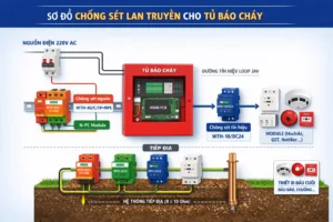 Chống sét lan truyền cho tủ báo cháy 2026 – Gọi 0902 80 5359