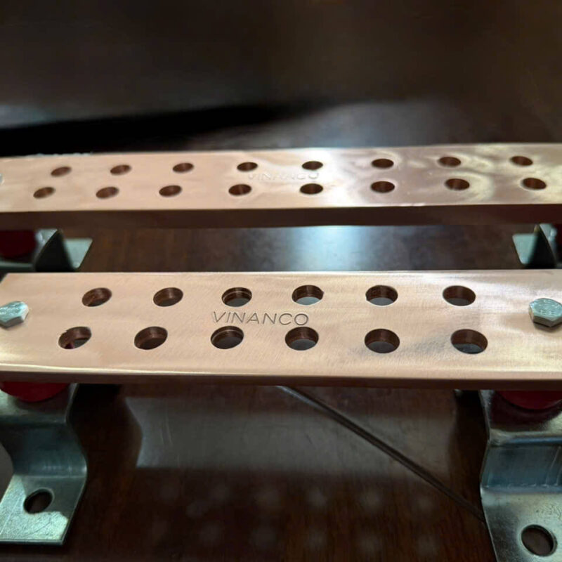 12 Thanh đồng tiếp địa 300x50x10 Vinanco chính hãng giá tốt